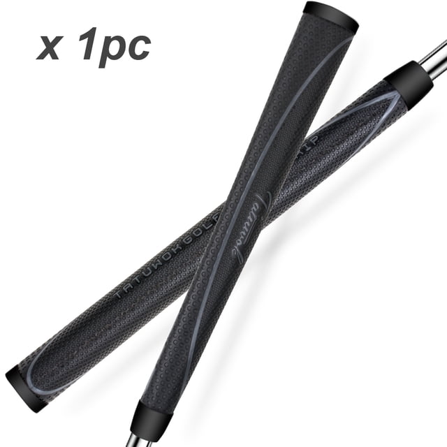 Golf Midsize Putter Grip- Soft Material, Light Weight Golf Grips,Anti-Slip Pattern Comfortable Feel 7 Color TKU SC BK 1PCS
