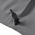 thumbnail image 6 of Sevevn Men Softshell Jacket Full Zip Up Hooded Regular Fit Water Resistant Stretch Fabric Side Zip Pockets Arm Zip Pocket Hook Loop Patch For Hiking Wear, 6 of 7