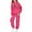 Hot Pink, variant on Tween Girls Valentines Day Leopard Print Hooded Sweatshirt Jogger With Heart Design Pockets Two Piece Outfit Sets Clothes