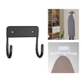 thumbnail image 6 of Ironing Board Hanger Organizer Hooks Ironing Board Holder Ironing Hanger Small Ironing Board Hook wall black, 6 of 8