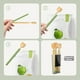 thumbnail image 4 of Paquete de 5 clips para refrigerios, clip de sellado Tulip, naranja, para sellar bolsas y bolsas de almacenamiento de alimentos, 4 of 6