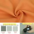 thumbnail image 3 of NTBAY Microfiber Full Fitted Sheet, Ultra Soft and Breathable Fitted Bed Sheet with 15" Deep Pocket, 54x75 inch, Orange, 3 of 5