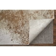 thumbnail image 5 of Feizy Waldor Modern Watercolor, Brown/Tan/Ivory, 1'8" x 2'10" Accent Rug Easy Care Stain Resistant Fade Resistant Casual Abstract Floor Rug for Living room Bedroom, 5 of 10