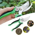 thumbnail image 2 of Clippers Clearance! Ikeay Stainless Steel Pruning Shears Multifunctional Garden Shears Orchard Flower Branch Fruit Picking Shears Garden Branch Tool Shears 1 Pack,Trim Tool, 2 of 9