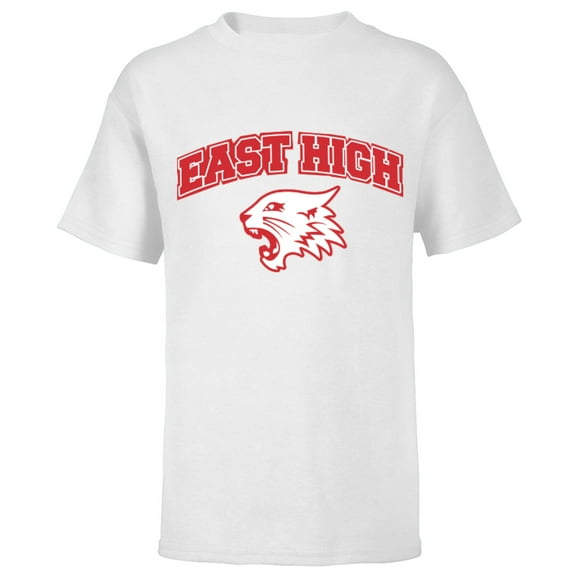 Disney High School Musical The Musical The Series East High - Short Sleeve T-Shirt for Kids - Customized-White