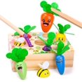 thumbnail image 1 of Juguete Montessori de madera para bebés de 1 a 3 años-- Sincero Electrónica, 1 of 1