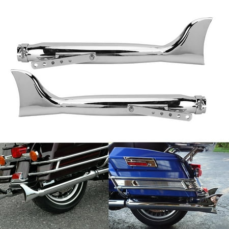 Universal Motorcycle Exhaust Pipe Electroplated Retro Vintage Muffler