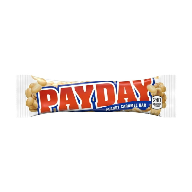 Payday Peanut Caramel Candy Bar, 1.85 Oz bar
