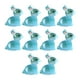 thumbnail image 3 of Adornos de resina con forma de conejito para jardín, figuras luminosas de conejitos de Pascua Azul, 3 of 8