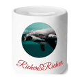 thumbnail image 1 of Ocean Deep Blue Penguin Water Picture Rich and Rich Bank Saving Box Coin, 1 of 1