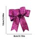 thumbnail image 3 of Xihbxyly Lazo Navideño de 10 Cm, Adorno para Árbol de Navidad, Decoración Festiva Duradera, Fácil de Colgar, Multiusos, Regalo Perfecto para Amigos y Familiares, Color Rojo y Dorado, 1 Pieza, 3 of 6