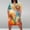 Multicolor#2, variant on Rollbacks & More Viikei Women's Beach Short Sleeve Dress,Plus Size Dress for Women V Neck Summer Printing Sundresses Knee Short Sleeve with Pockets Blue XXXL