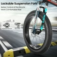 thumbnail image 4 of Gocio Ebike 750W Peak, 26"x4" Fat Tire Electric Bike, Full Suspensions, 48V 10.4Ah Foldable Electric Bikes Adult, LCD, 21 Speed, Electric Mountain Bike UL2849 Certified, 4 of 10