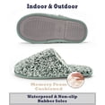 thumbnail image 3 of Cozylook Fuzzy Slippers for Women Indoor and Outdoor Cozy House Shoes with Memory Foam Non-slip Sole Gifts for Women Mom Ladies, 3 of 6