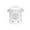 Medium White, variant on Vegetables Storage Bin Metal Pots Potato Storage Tins for Home Pantry Counter Medium White