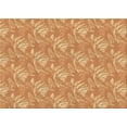 thumbnail image 1 of Ahgly Company Machine Washable Indoor Rectangle Transitional Orange Area Rugs, 4' x 6', 1 of 7