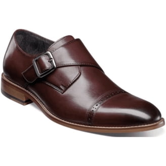 Stacy Adams Karson Wingtip Double Monk Strap Shoes Leather  display picture 1