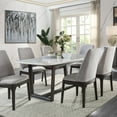 thumbnail image 4 of ACME Madan Dining Table in Weathered Gray, 4 of 6
