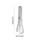 thumbnail image 3 of Pinzas para alimentos de acero inoxidable Pinzas para cocinar para barbacoa de cocina de 25 cm Mango ergonómico resistente al calor Multiusos para asar a la parrilla Hornear Freír Servir 1 pieza, 3 of 6