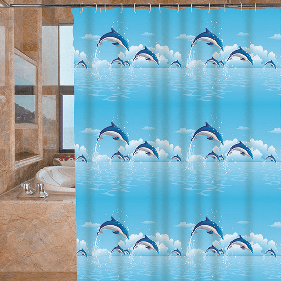 Plastic Shower Liner Premium PEVA Shower Curtain Liner with Rustproof Grommets, Waterproof Lightweight Standard Size Shower Curtains for Bathroom 72"*72"