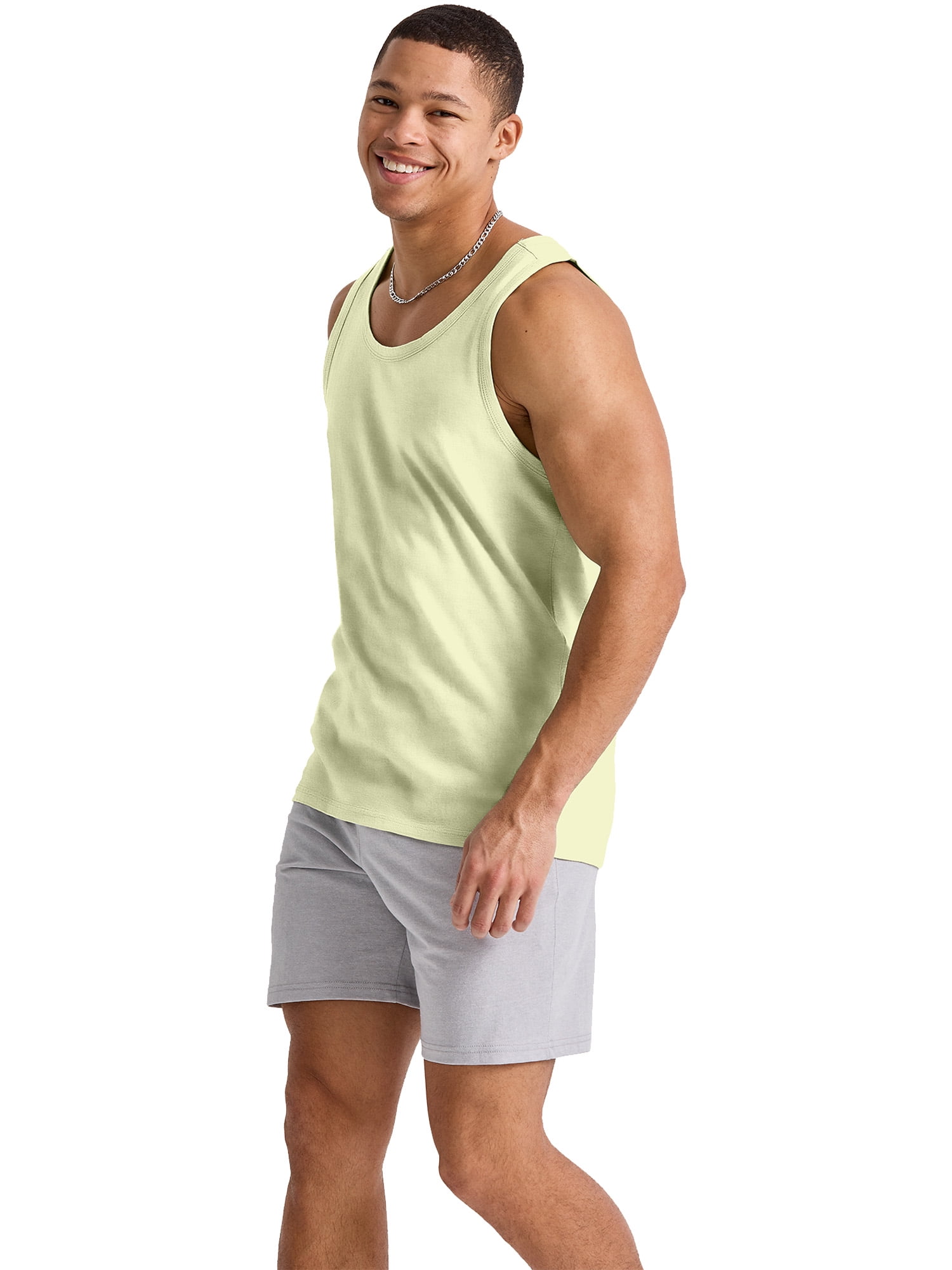 Hanes Men's & Big Men's Active Tri-Blend Originals Tank Top, Sizes S-2XL