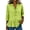 Mint Green, variant on Women Shirts Casual Regular Fit Women's Clothing 3/4 Sleeve Women Casual Tops for Shopping and City Stroll S-3XL