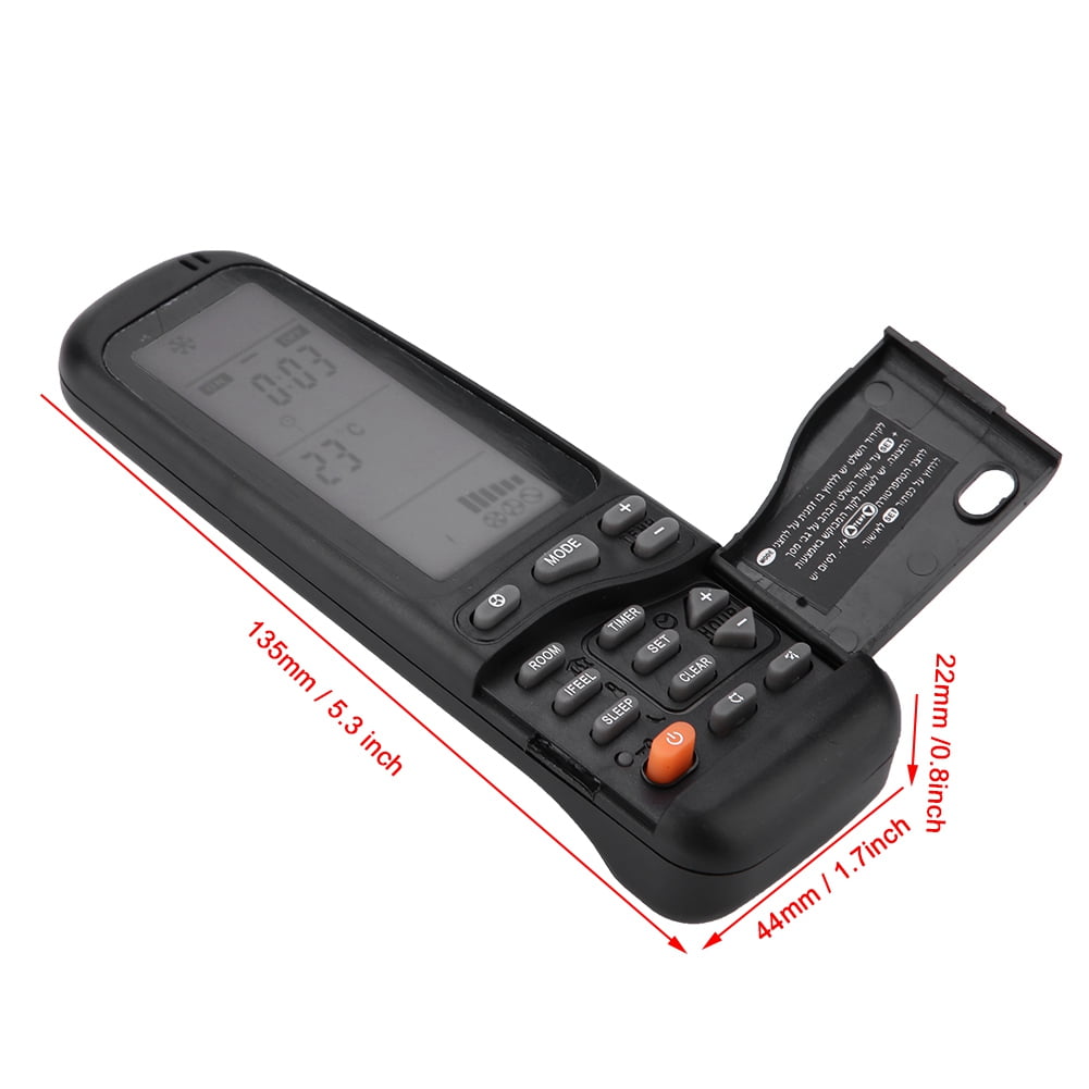 DollaTek Télécommande Universelle Pour Climatiseur Compatible Avec Aermec, Airwell, ECO, Etc