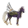 thumbnail image 4 of Figura de Pegaso Volador, modelo animal, juguete decorativo, regalo, escultura coleccionable Púrpura, 4 of 9