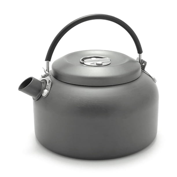 Hervidor para Hervir para Acampar Hervidor Aleación Aluminio Vajilla Picnic (0.8L)