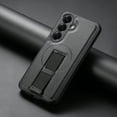 thumbnail image 5 of Allytechgroup for Samsung Galaxy S25 Plus/S25+ Case with Wristband [Compatible with MagSafe] [Military Grade Drop Protection] Magnetic Slim PU Leather Shell Soft TPU Back Shockproof Phone Case, Black, 5 of 11