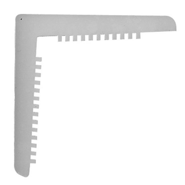 PrimeLine Storm Window Frame Corner 5/32 in. W x 1/4 in. L White Nylon