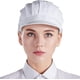 thumbnail image 2 of Boina de chef unisex de 3 piezas (blanca, talla única) con malla para trabajar en talleres, fábricas, cocinas, catering y panaderías, 2 of 4