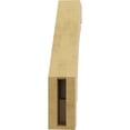 thumbnail image 4 of Ekena Millwork 3"W x 16"D x 16"H Merced Rough Cedar Woodgrain TimberThane Knee Brace, Primed, 4 of 6