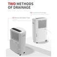 thumbnail image 3 of Shinco 40-Pint Dehumidifier for 2,000 Sq.Ft Medium Rooms and Basements, 3 of 7