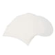 thumbnail image 1 of 100 Uds. Protector de sombra de ojos en forma de media luna previene residuos de maquillaje almohadilla cosmética para sombra de ojos, 1 of 5
