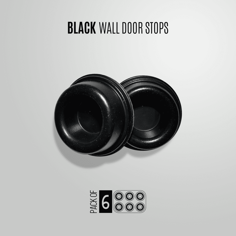 Door Stop Door Knob Bumper & Wall Protector. Sound Dampening Self