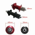 thumbnail image 2 of 3 Pack Bike Spoke Protector Flywheel Spokes Guard Plastic Cover for Bicycle Rear Wheel 54mm Cassette Hub, 2 of 10