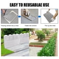 thumbnail image 1 of stanreset Plastic Fence Mold Flower Pool Brick Mold Garden Cement Mold DIY Path Mold, 1 of 6