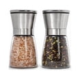 thumbnail image 1 of Stainless Steel Salt and Pepper Grinder Set, 1 of 3