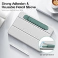 thumbnail image 3 of Soporte universal de silicona MoKo para lápiz capacitivo Apple Pencil, color verde, 3 of 8
