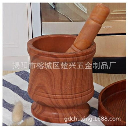 

1 Set of Mortar Pestle Grind Spices Mortar Home Mortar Crush Garlic Bowl Set