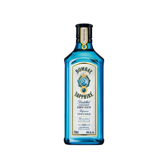 Paquete de 3 Ginebra Bombay Sapphire 750 ml Bombay Paquete de 3