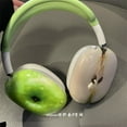 thumbnail image 5 of AirPods Max Cute Green Fruit Design Case with Earphone Accessories, Green, 5 of 6