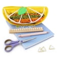 thumbnail image 4 of Pen+Gear Tinted Fruit Slice Pencil Pouch in Lemon Design, 4 of 6
