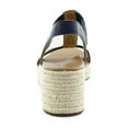 thumbnail image 4 of Vionic Calera Women's Sandals Navy Leather Size 6 W, 4 of 8