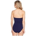 thumbnail image 2 of Tommy Bahama Womens Pearl Solids V-Wire Bandeau One-Piece Swimsuit (Mare, 6), 2 of 2