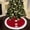 RED B, variant on Latrodar Christmas Tree Skirt Tree Xmas Collar Christmas Decorations Tree Budget-Friendly ations Holiday Party RED Home Gadgets