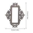 thumbnail image 2 of LOLIPPYY 24pcs Vintage Metal Label Holders - Retro Decorative Drawer Tags, Card Slot Frames for File Cabinets, Office Storage Organization, 2 of 7