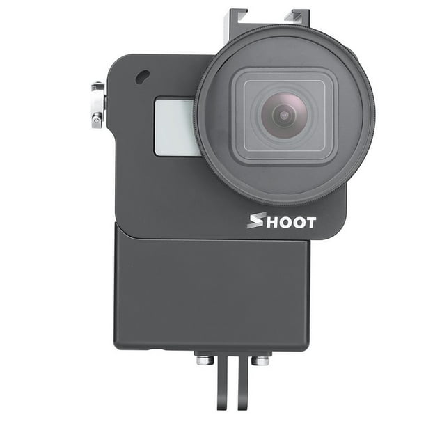 Aluminum Alloy Protective Housing Case For Gopro5 6 7 Action Camera Split Type Metal Frame Protective Cage Walmart Com Walmart Com