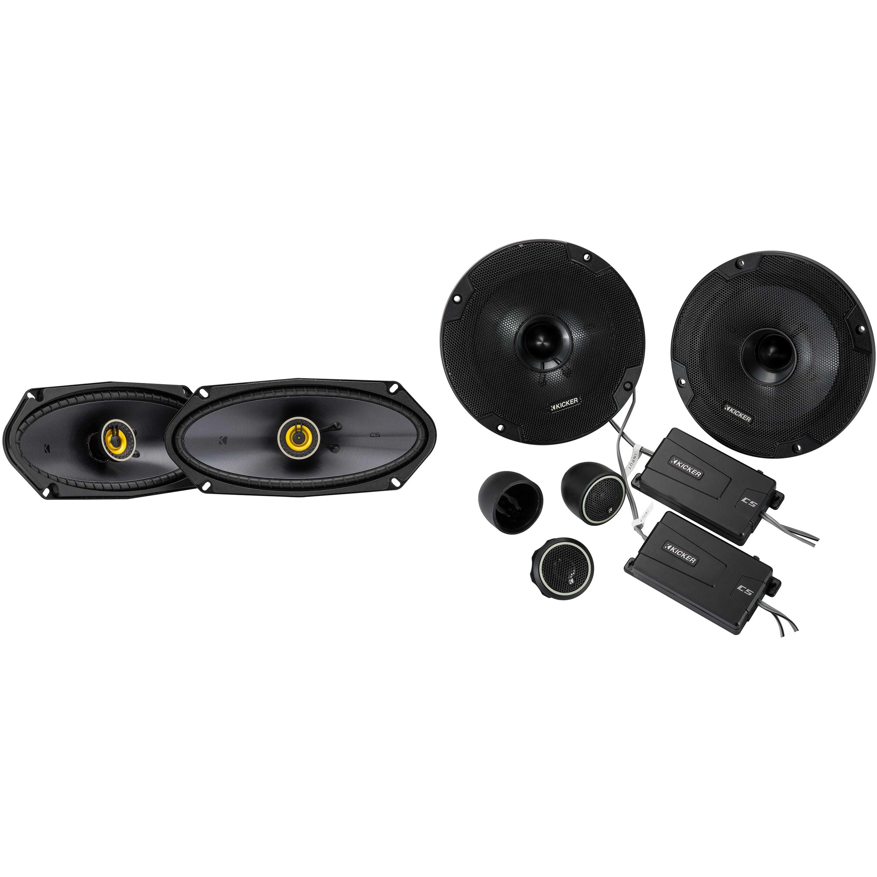 Kicker CSS65 6.5-INCH (160mm) COMPONENT SYSTEM WITH .75-INCH (20mm